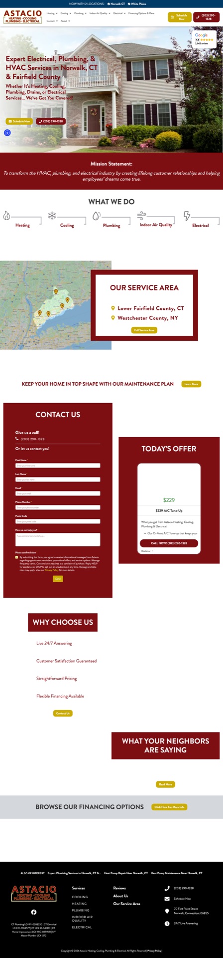 Astacio Heating, Cooling, Plumbing & Electrical — current site